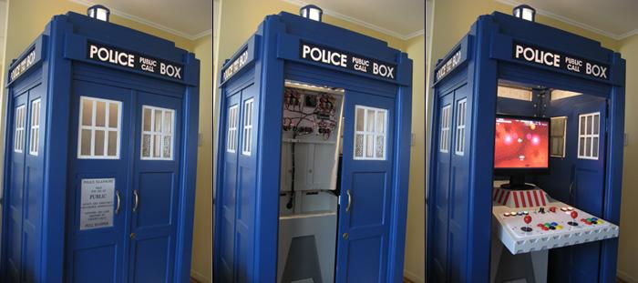 Fig 13.The complete TARDIS MAME console